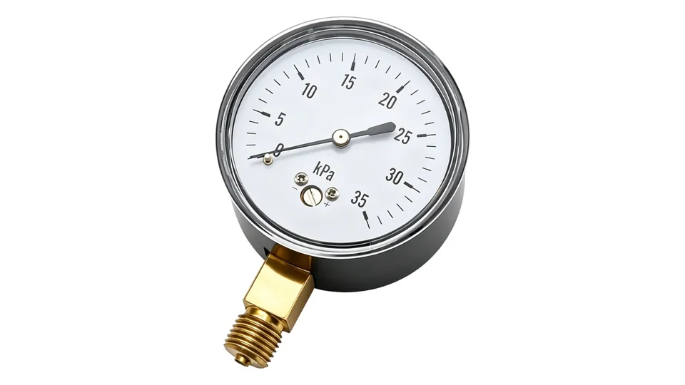 Manogauge capsule pressure gauge for low pressure nitrogen blanketing indication