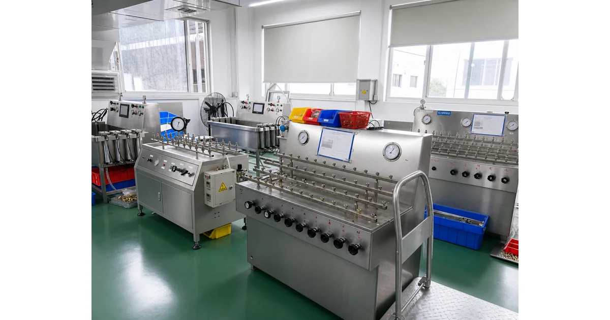 Manogauge pressure gauge calibration laboratory and factory environment
