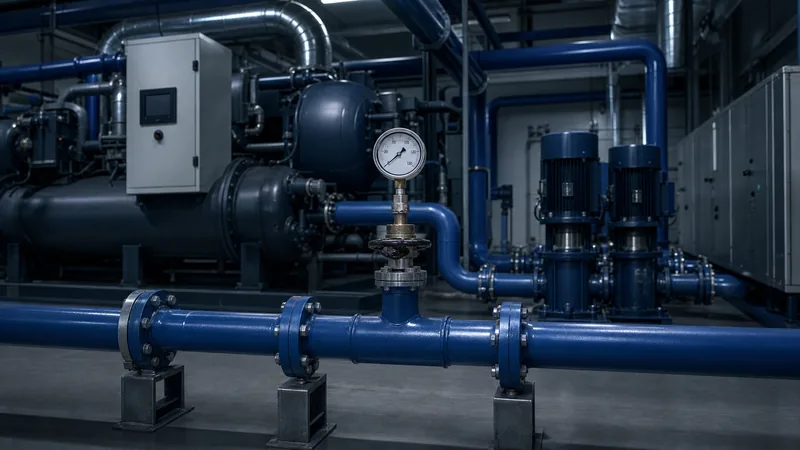 HVAC chiller machine room application