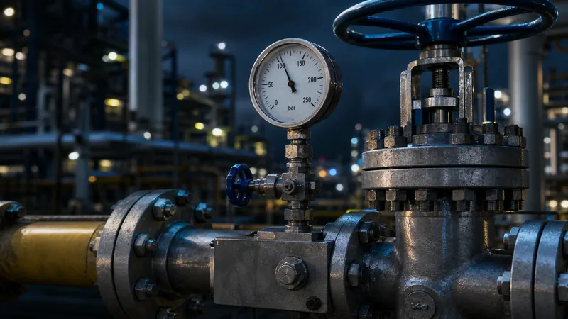Oil and gas pipeline wellhead application